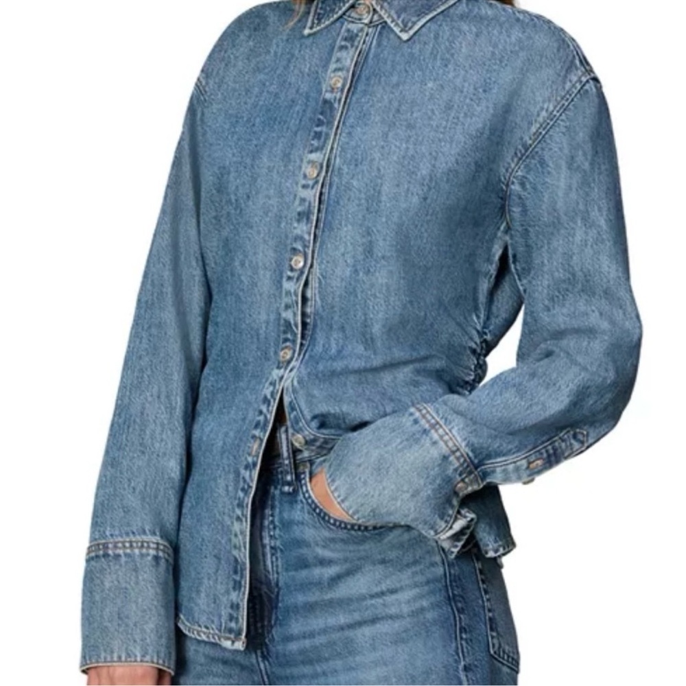 Rag & Bone Denim Button-Up Shirt